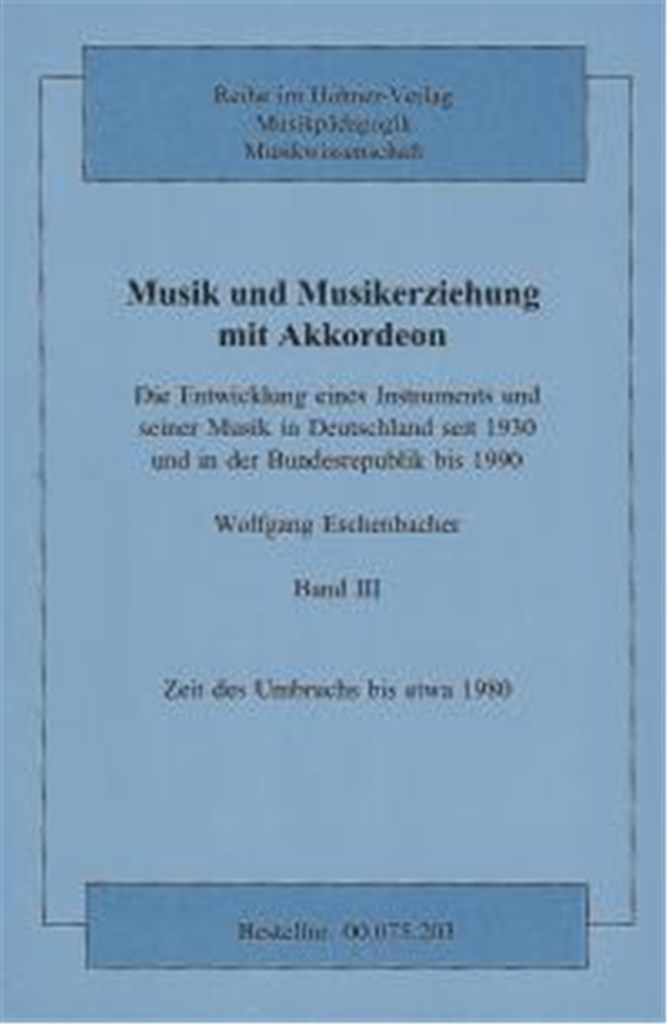 Musik und Musikerziehung mit Akkordeon Band 3